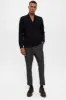Black V-Neck Men's Sweater - Wessi sold by Wessi