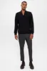 Black V-Neck Men's Sweater - Wessi sold by Wessi