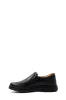 Men's Black Leather Comfort Slip-On Shoes-Wessi sold by Wessi