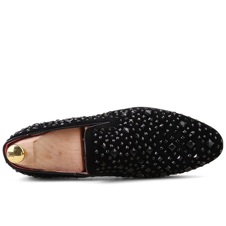 BLACK SPIKES RHINESTONES SHOES sold by Wessi product image thumbnail 4