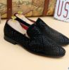 BLACK SPIKES RHINESTONES SHOES sold by Wessi
