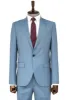 Patterned 2 Piece Slim Fit Oil Green Men Suit - Wessi sold by Wessi