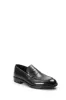 Elegant Black Leather Penny Loafers-Wessi sold by Wessi