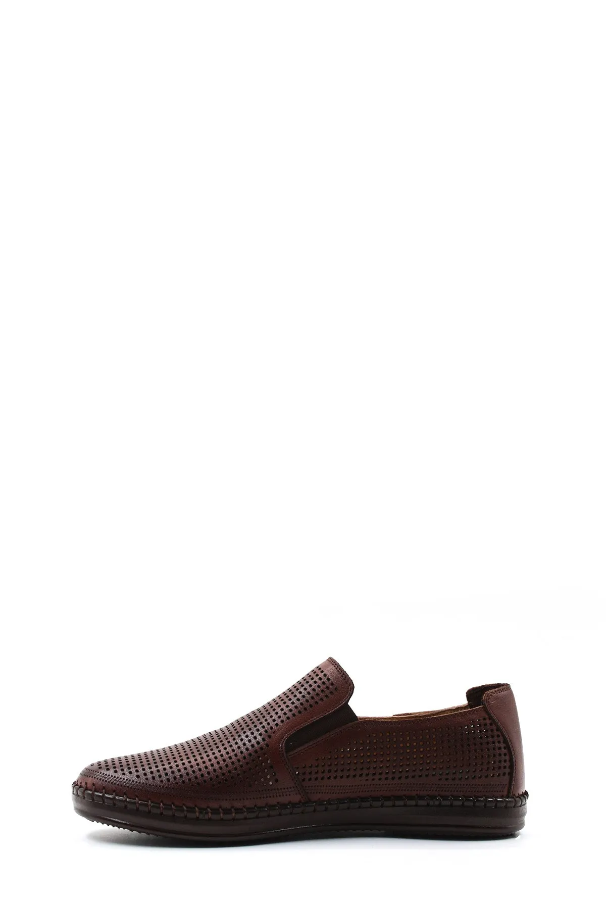 Brown Perforated Leather Loafers Wessi sold by Wessi product image thumbnail 2