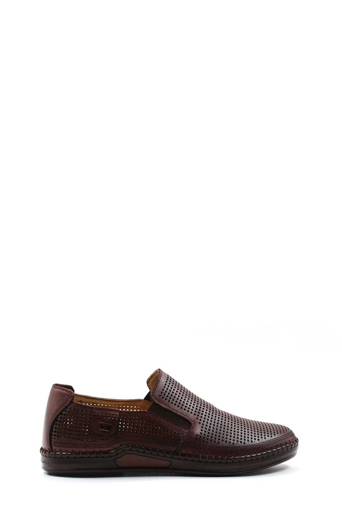 Brown Perforated Leather Loafers Wessi sold by Wessi