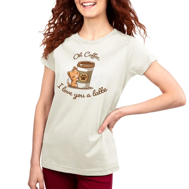 Oh Coffee, I Love You A Latte sold by Teeturtle product image thumbnail 4