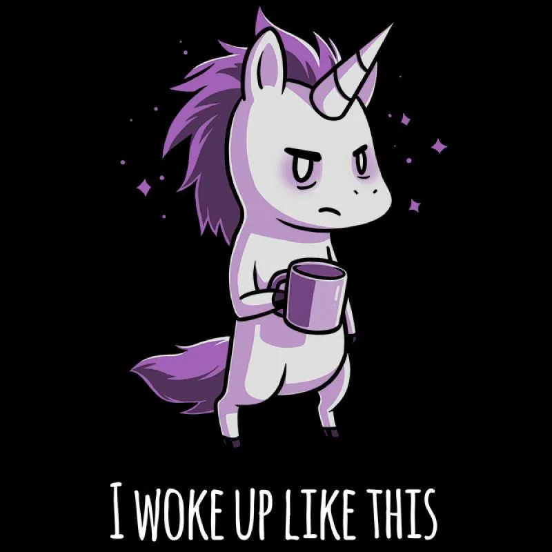 Morning Unicorn sold by Teeturtle