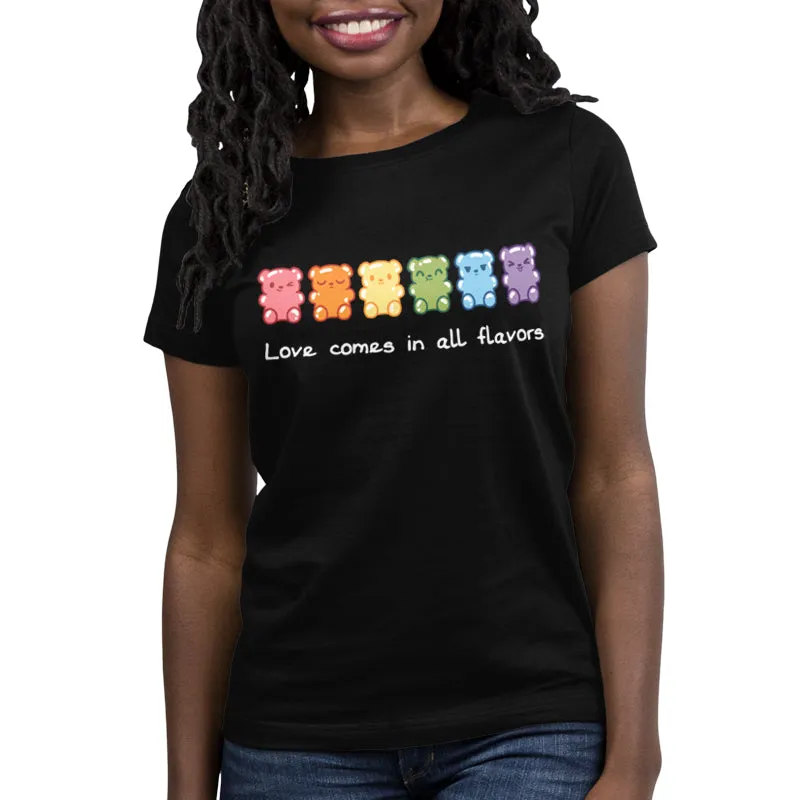 Love Comes In All Flavors sold by Teeturtle product image thumbnail 4