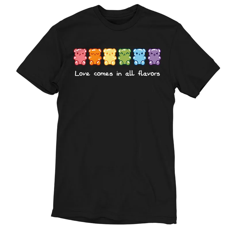 Love Comes In All Flavors sold by Teeturtle product image thumbnail 2