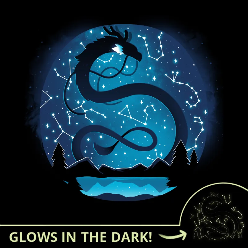 Celestial Dragon (Glow) sold by Teeturtle