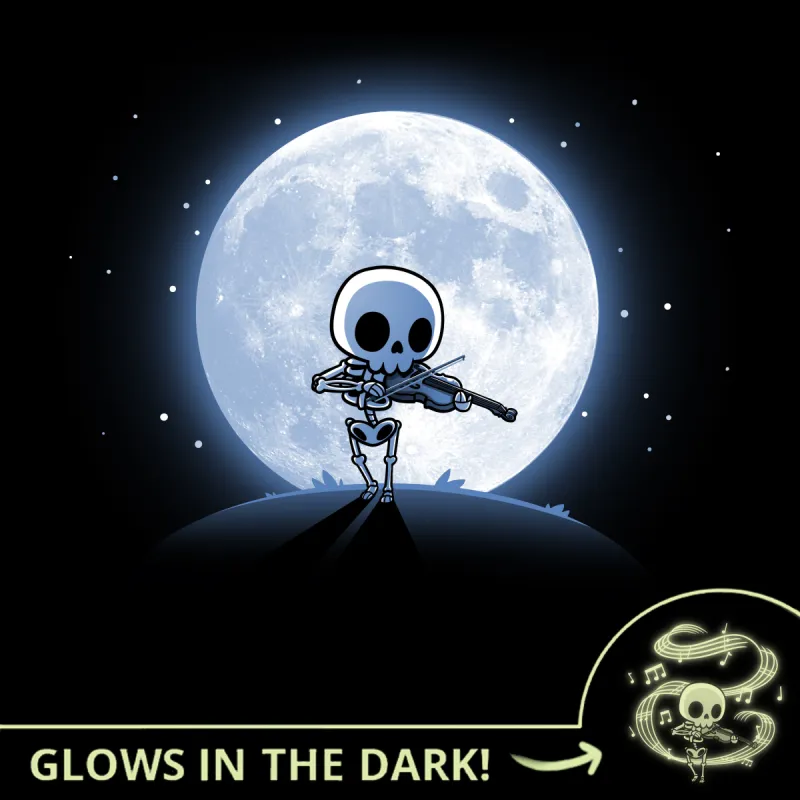 Skulls and Soundwaves (Glow) sold by Teeturtle