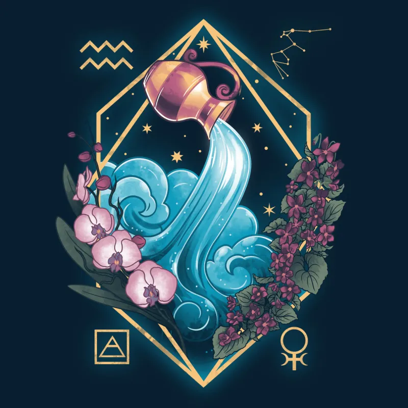 Aquarius Zodiac sold by Teeturtle
