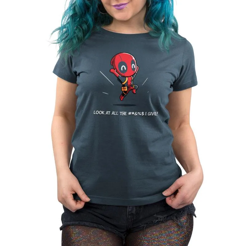 Deadpool Gives Zero #*&%$ sold by Teeturtle product image thumbnail 4