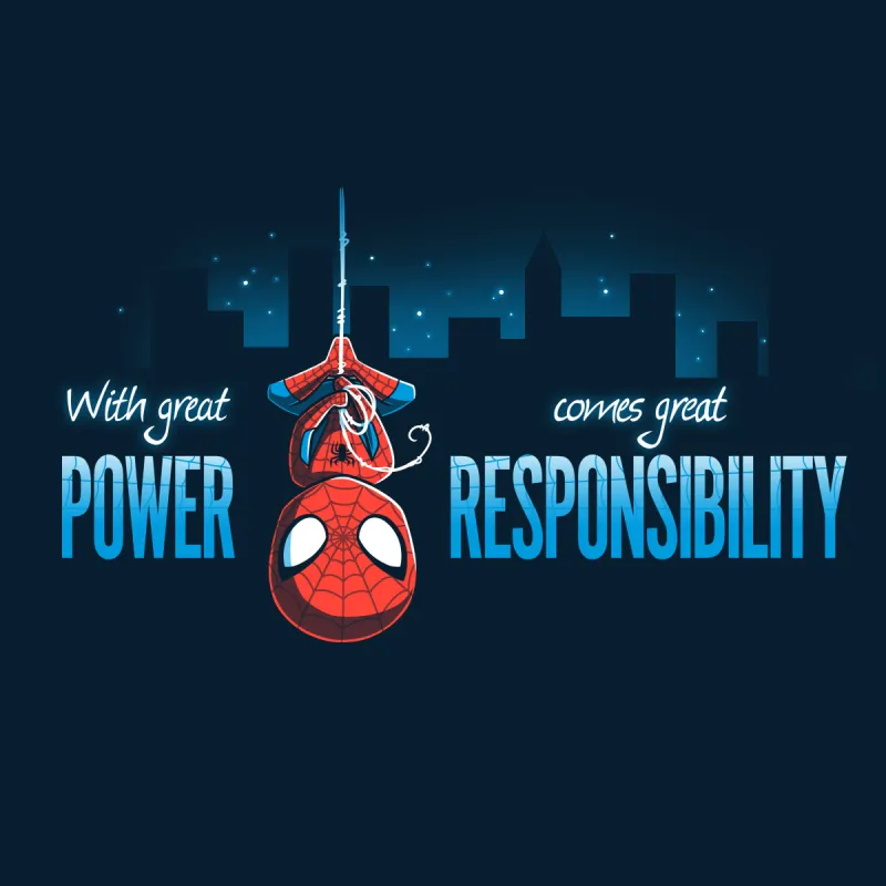 With Great Power Comes Great Responsibility sold by Teeturtle