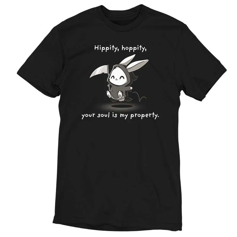 Hippity Hoppity Your Soul is My Property (Glow) sold by Teeturtle product image thumbnail 2