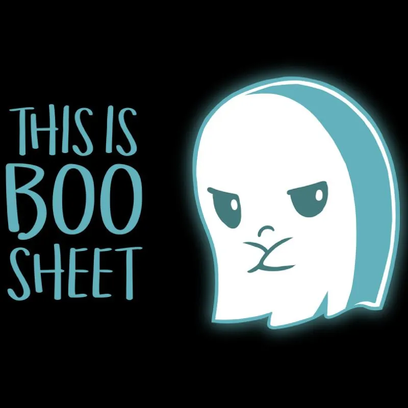 Boo Sheet sold by Teeturtle