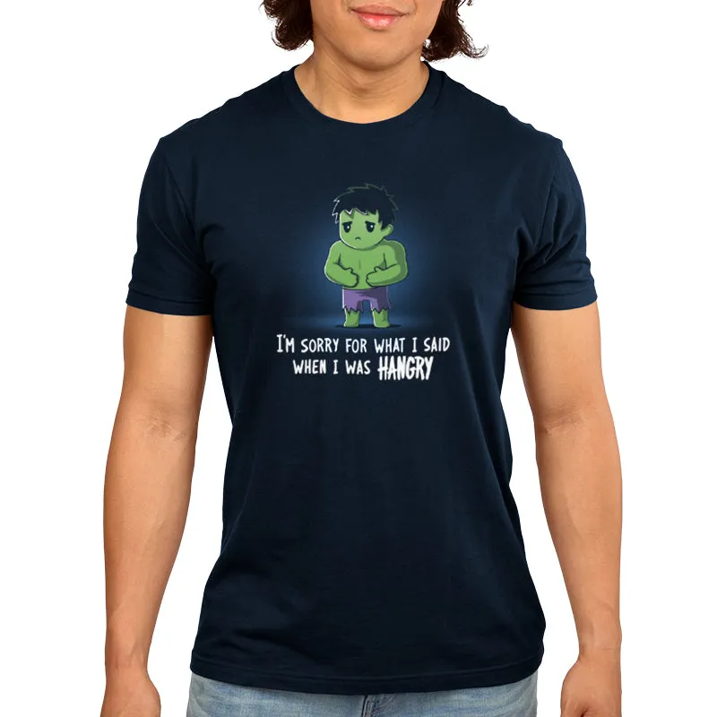 I'm Sorry For What I Said When I Was Hangry sold by Teeturtle product image thumbnail 3