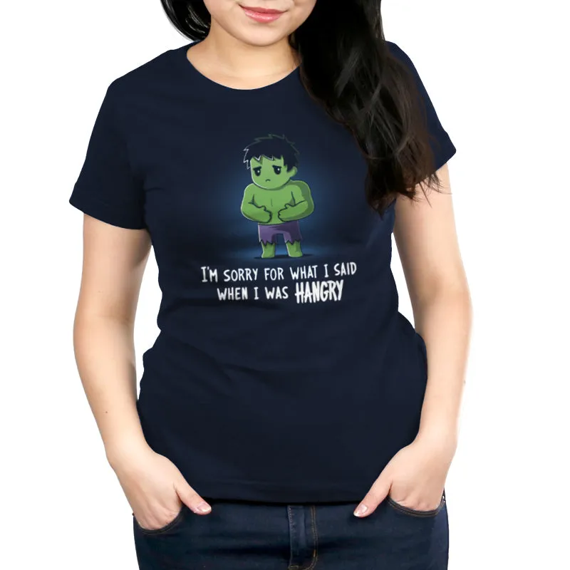 I'm Sorry For What I Said When I Was Hangry sold by Teeturtle product image thumbnail 4