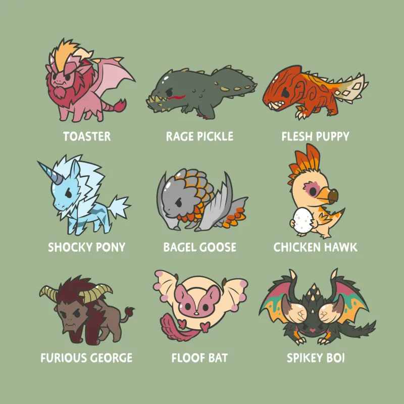 Derpy Monster Hunter Grid sold by Teeturtle