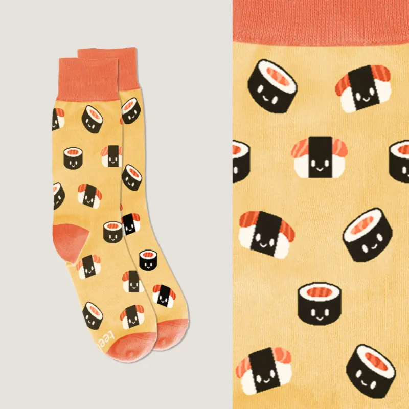 Sushi Pattern Socks sold by Teeturtle