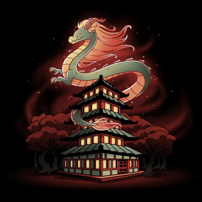 Pagoda Dragon sold by Teeturtle