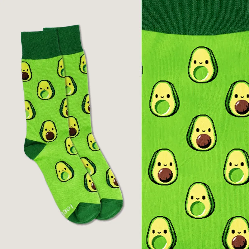 Avocado Pattern Socks sold by Teeturtle