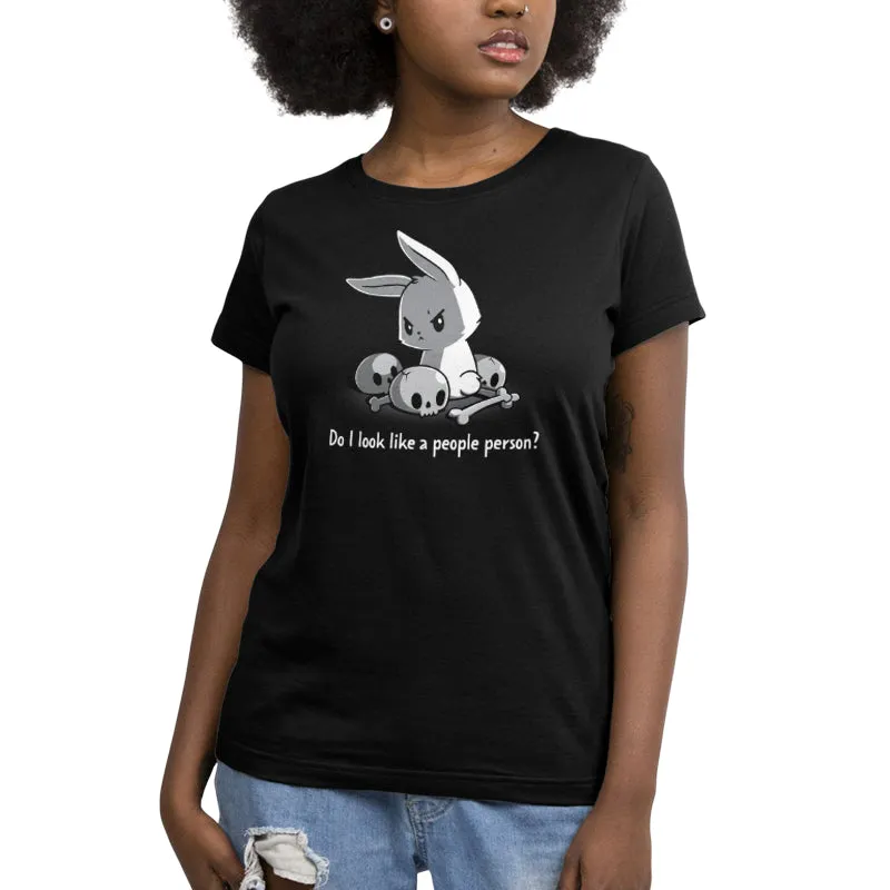 Do I Look Like a People Person? sold by Teeturtle product image thumbnail 4