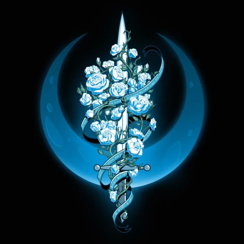 Moonlit Blade of Roses sold by Teeturtle