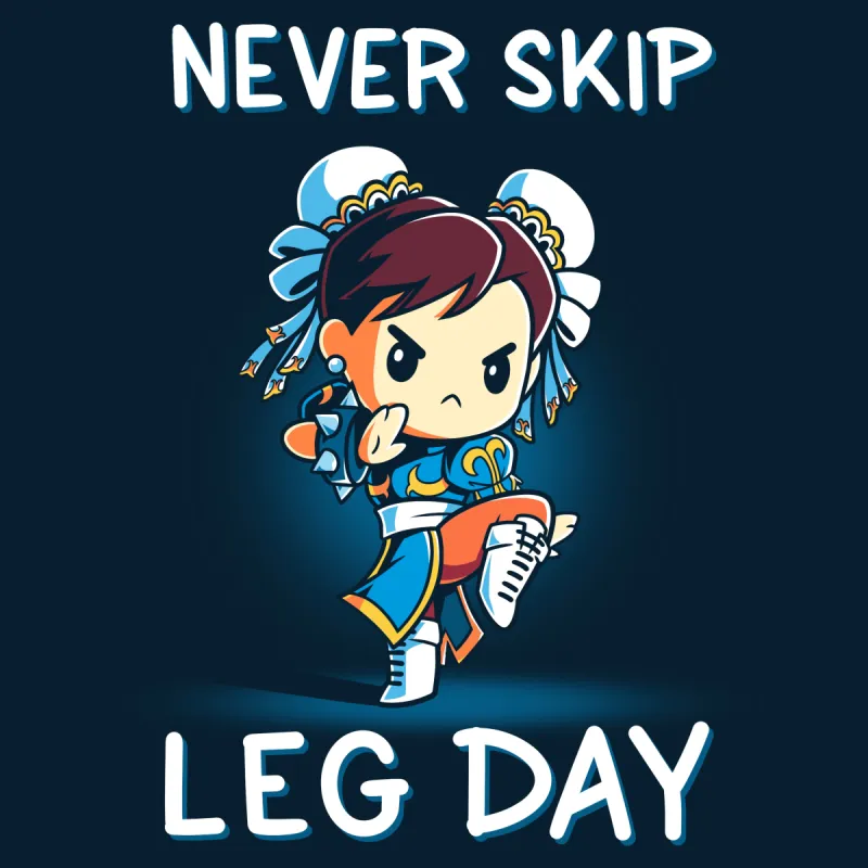 Never Skip Leg Day (Chun-Li) sold by Teeturtle