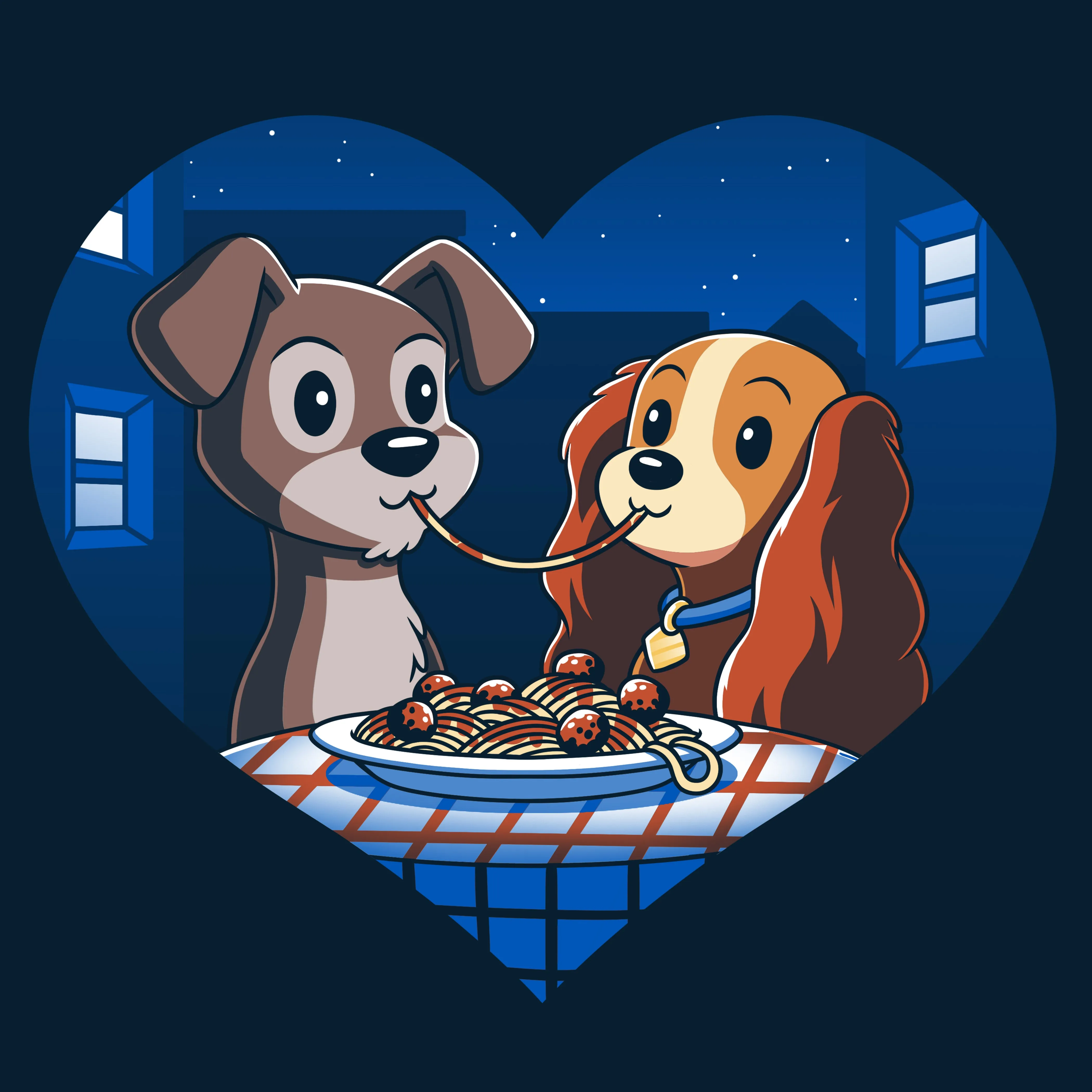 Lady and the Tramp sold by Teeturtle