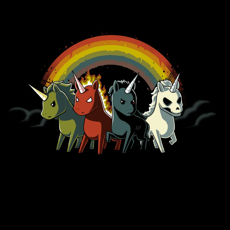Four Unicorns of the Apocalypse sold by Teeturtle