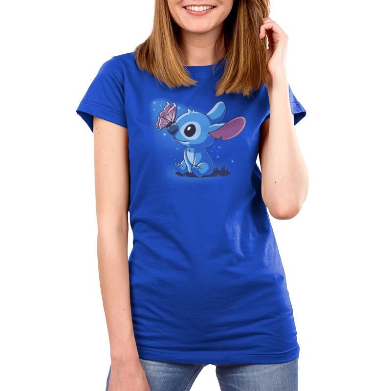 Butterfly Kisses (Stitch) sold by Teeturtle product image thumbnail 4