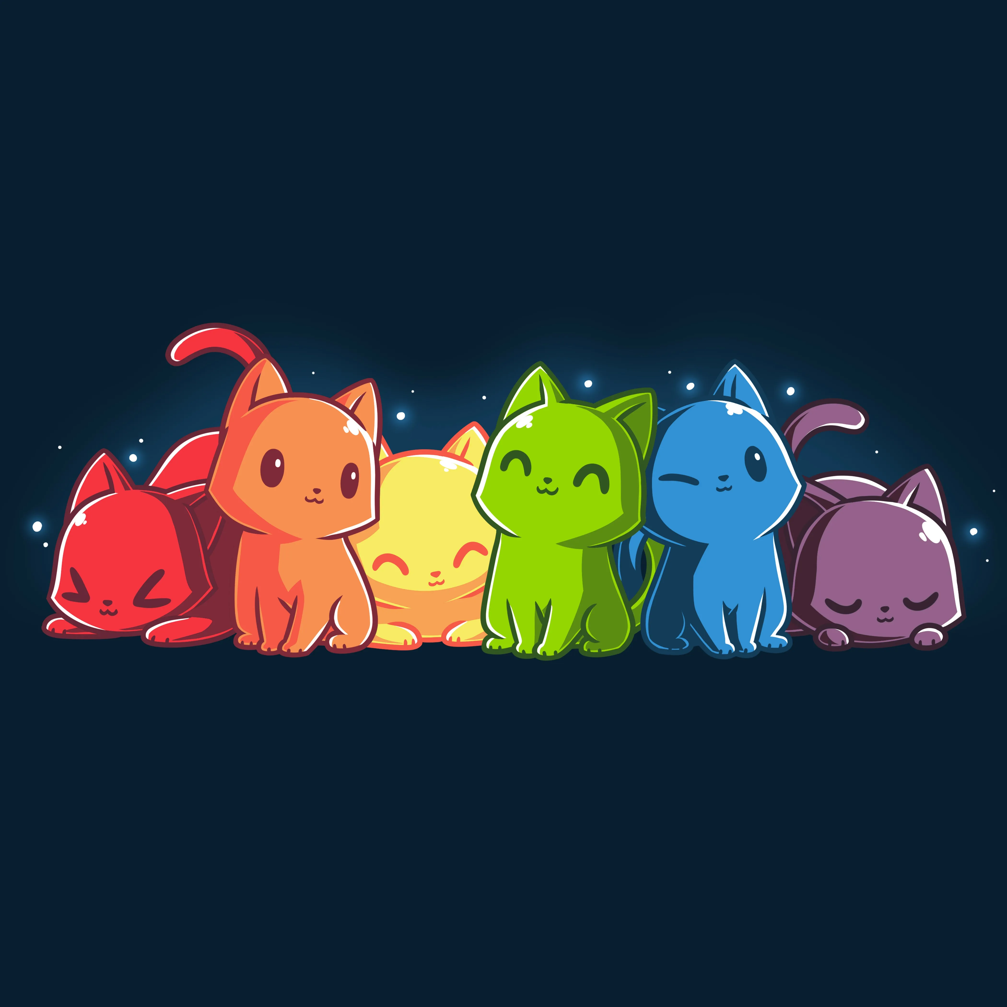 Rainbow Kitties sold by Teeturtle