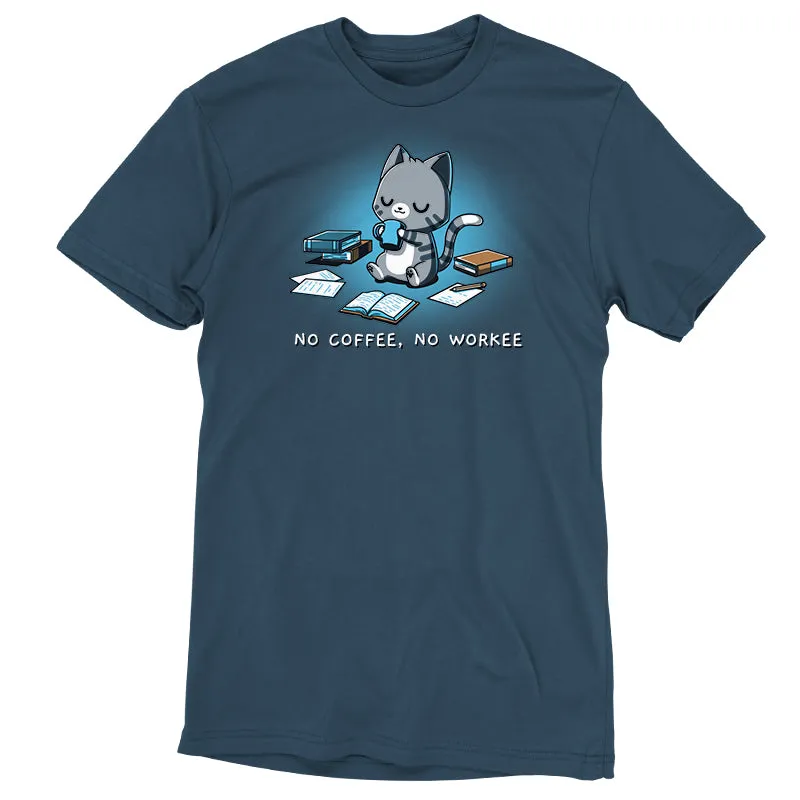 No Coffee, No Workee sold by Teeturtle product image thumbnail 2