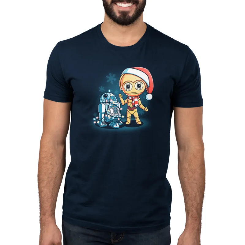 Festive R2-D2 and C-3PO sold by Teeturtle product image thumbnail 3