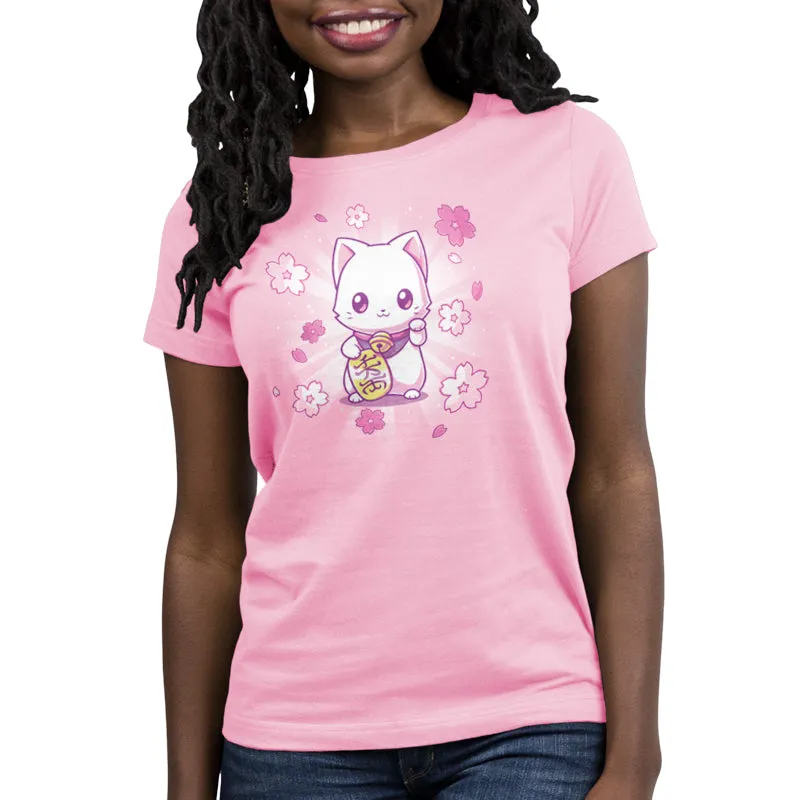 Lucky Sakura Kitty sold by Teeturtle product image thumbnail 4