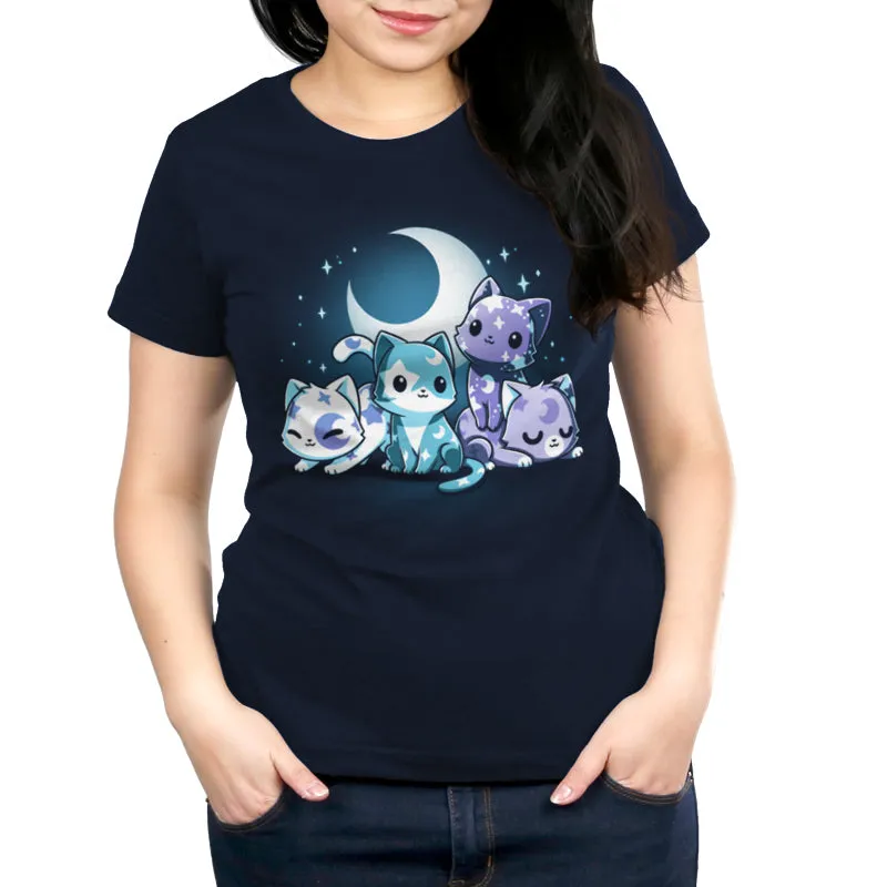 Moon & Star Meows sold by Teeturtle product image thumbnail 4