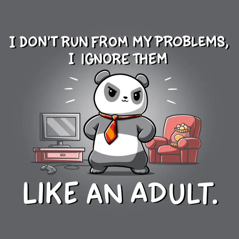 I Don't Run From My Problems sold by Teeturtle