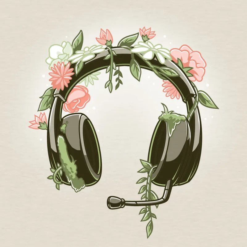 Blooming Headset sold by Teeturtle