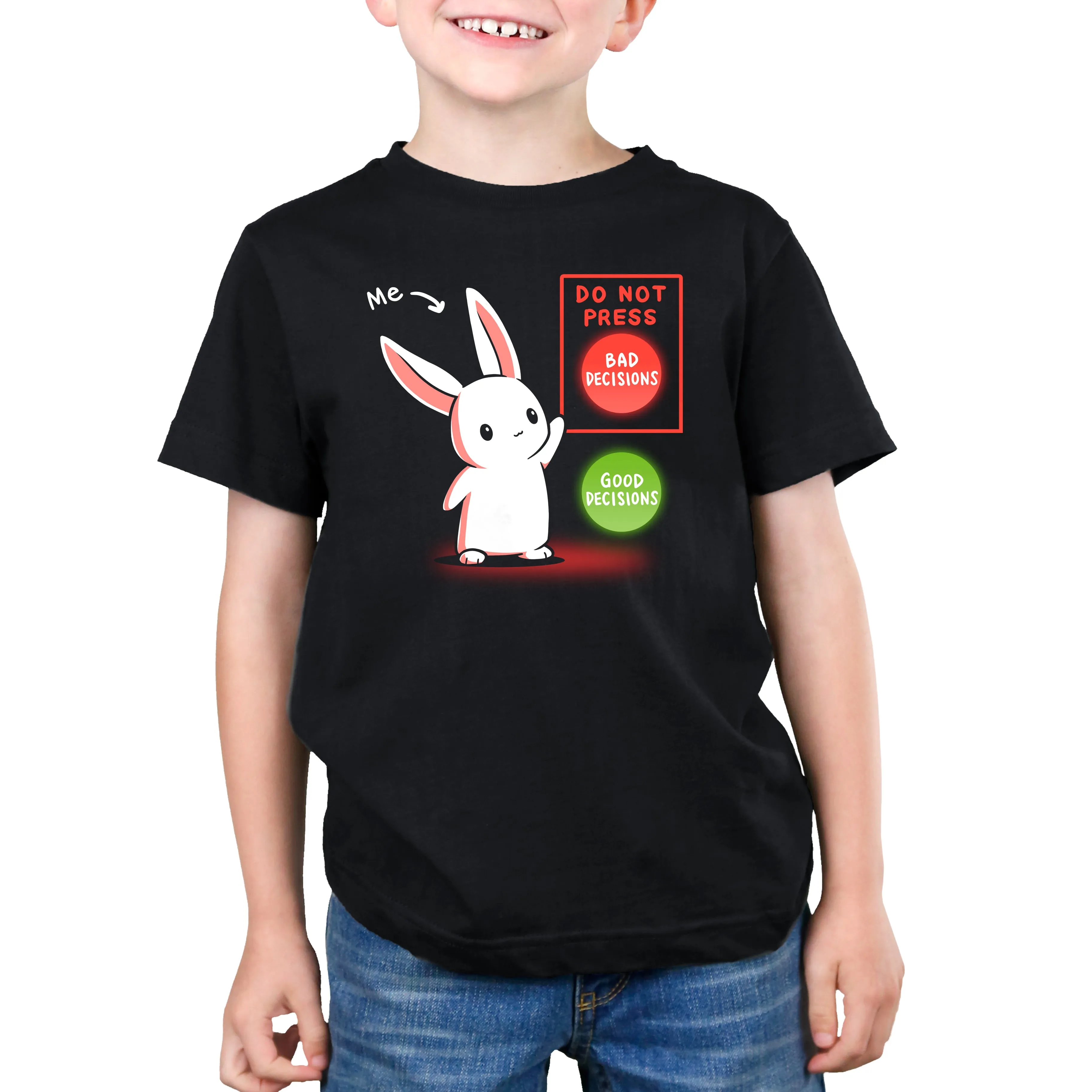 Bad Decision Bunny sold by Teeturtle product image thumbnail 5