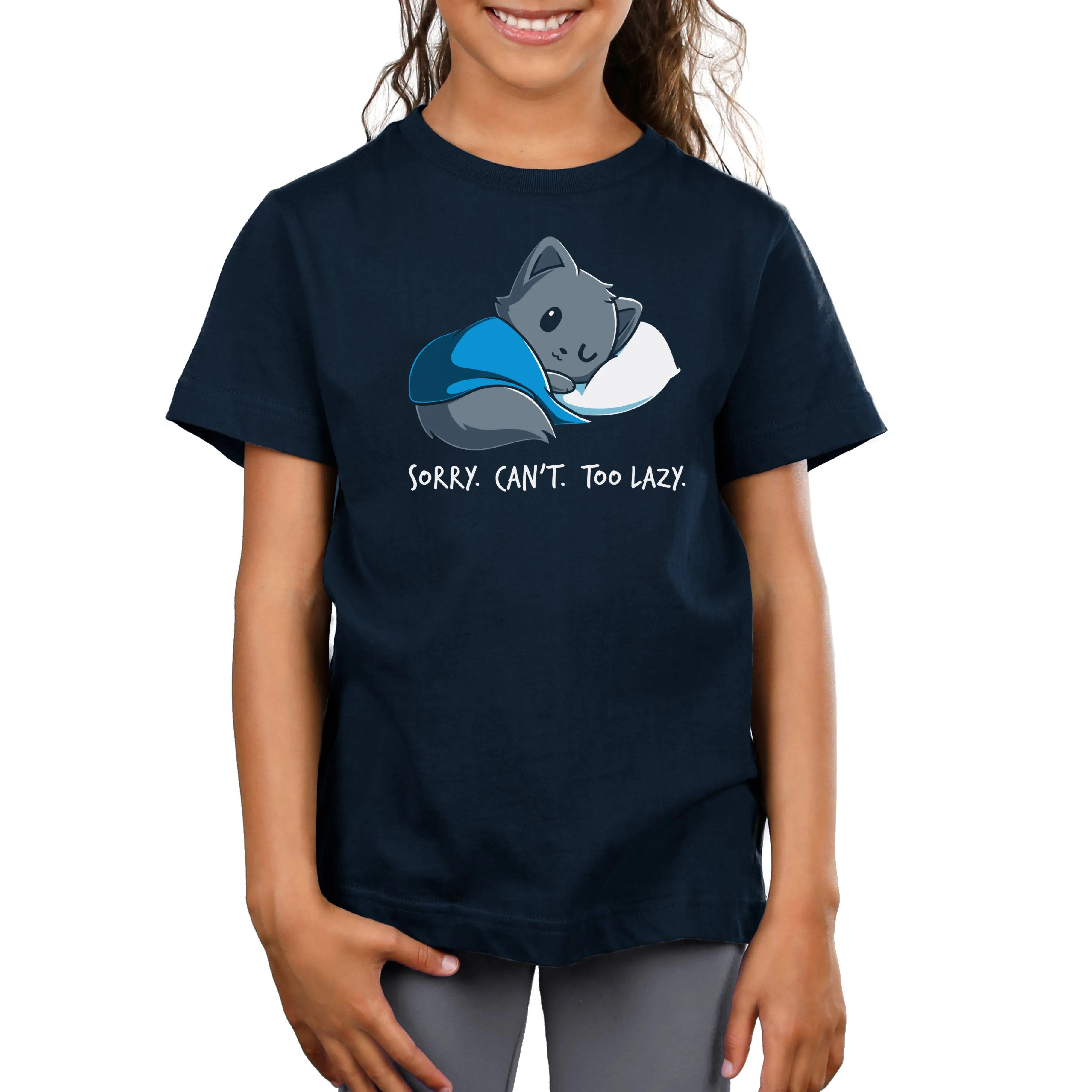 Sorry. Can't. Too Lazy. sold by Teeturtle product image thumbnail 5