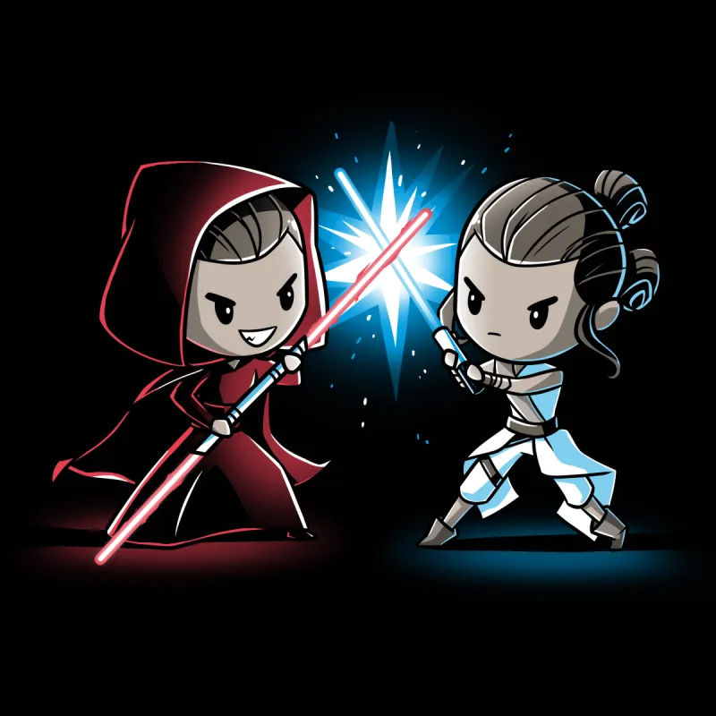 Lightsaber Duel (Rey) sold by Teeturtle