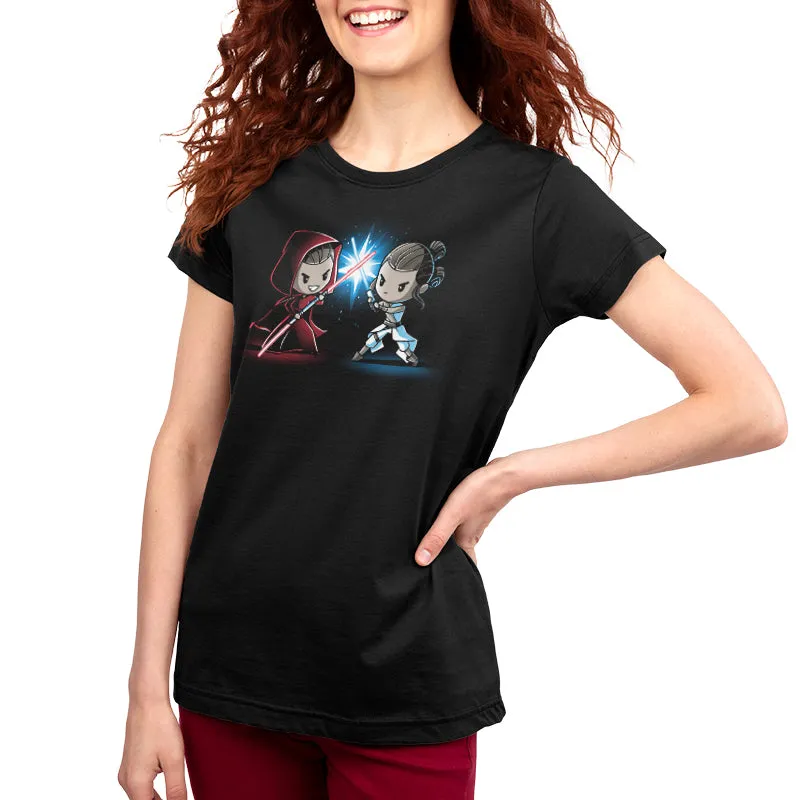 Lightsaber Duel (Rey) sold by Teeturtle product image thumbnail 4