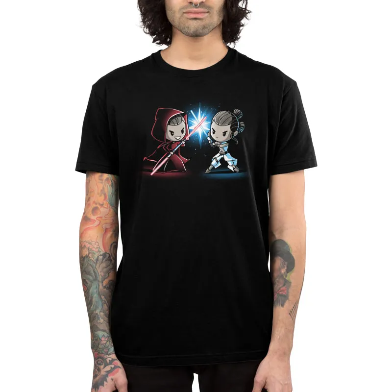 Lightsaber Duel (Rey) sold by Teeturtle product image thumbnail 3