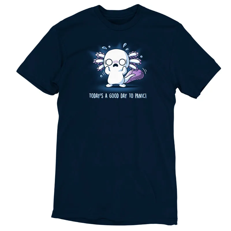 Today's a Good Day to Panic! sold by Teeturtle product image thumbnail 2