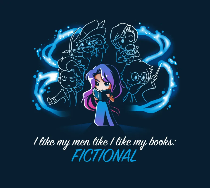 I <3 Fictional Men sold by Teeturtle