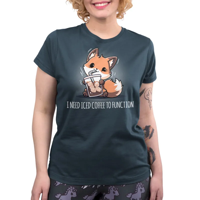 I Need Iced Coffee To Function sold by Teeturtle product image thumbnail 4