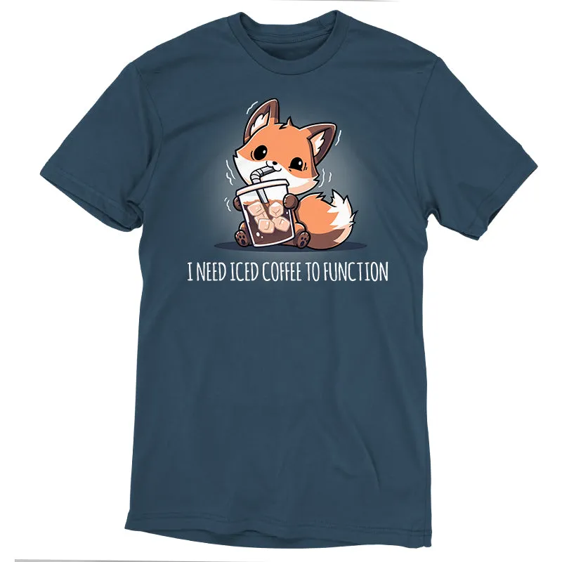 I Need Iced Coffee To Function sold by Teeturtle product image thumbnail 2