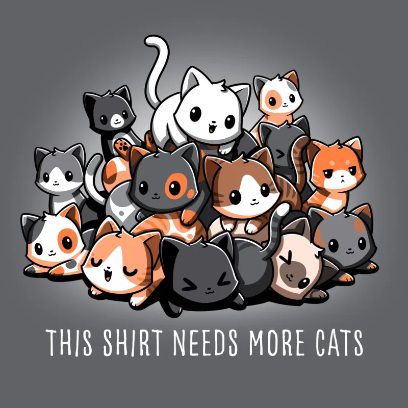 Needs More Cats sold by Teeturtle