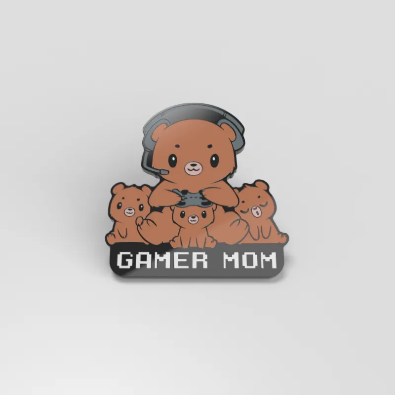 Gamer Mom Pin sold by Teeturtle